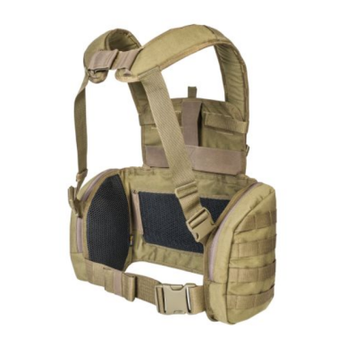 Gilet de combat chest rig MKII Tasmanian Tiger + extension dorsale, cl : sable