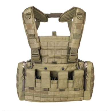 Gilet de combat chest rig MKII Tasmanian Tiger + extension dorsale, cl : sable