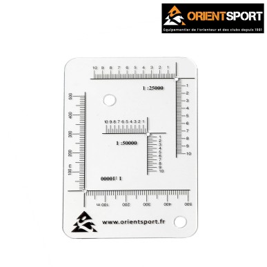 Carré/équerre de report de point UTM - GPS à 3 unités de mesure