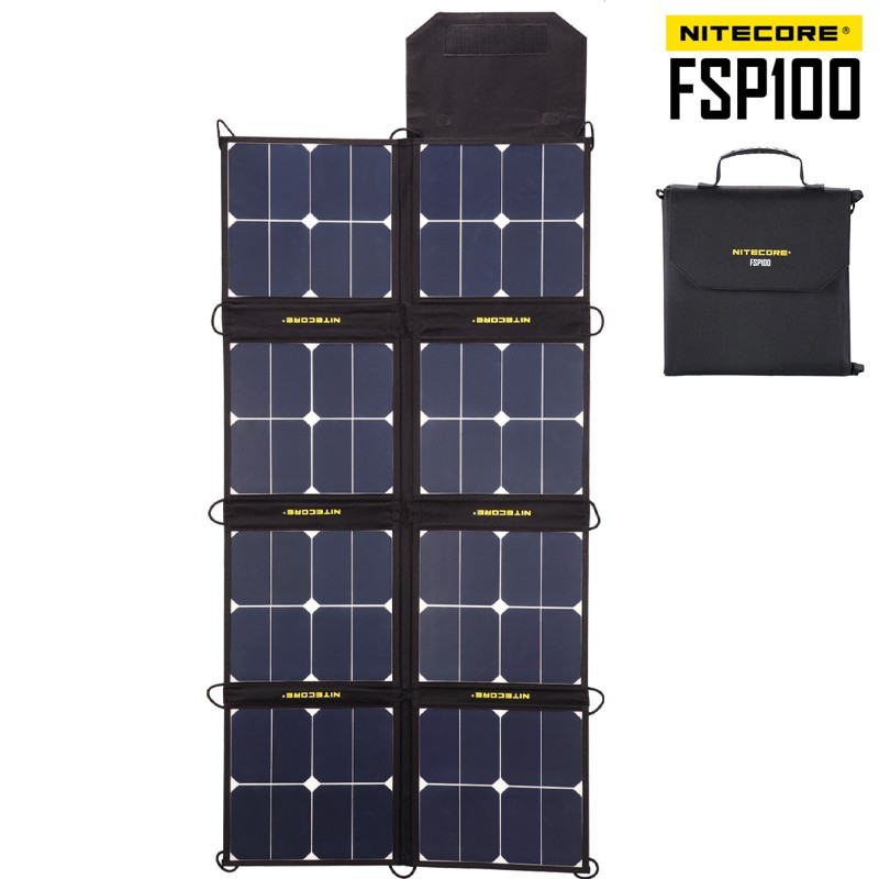 Panneau Solaire Pliant Nitecore FSP100 (compatible avec la NES300)