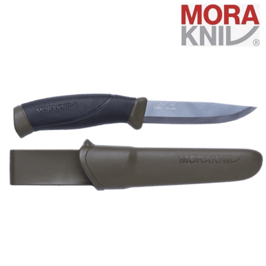 Couteau Morakniv Companion, lame Inox, cl : vert armée