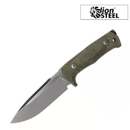 Couteau tactique Lionsteel "T5" Micarta Vert