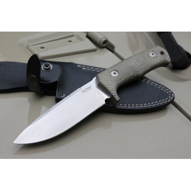 Couteau tactique Lionsteel "T5" Micarta Vert