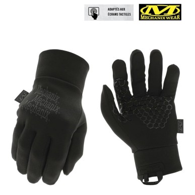 Gants de travail pour l'hiver, Mechanix Base Layer, noir