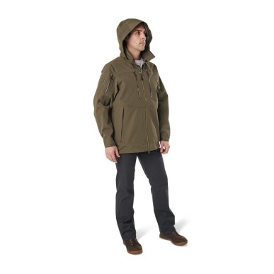 Veste hardshell Imperméable Approach - 5.11, Vert Tundra