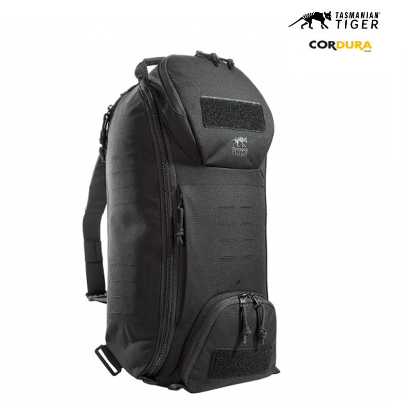 Sac à dos bandoulière Modular Sling Pack 20L, Tasmanian Tiger, noir