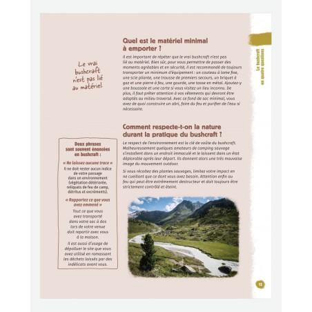 Livre : Le grand guide du bushcraft, d'Alban Cambe