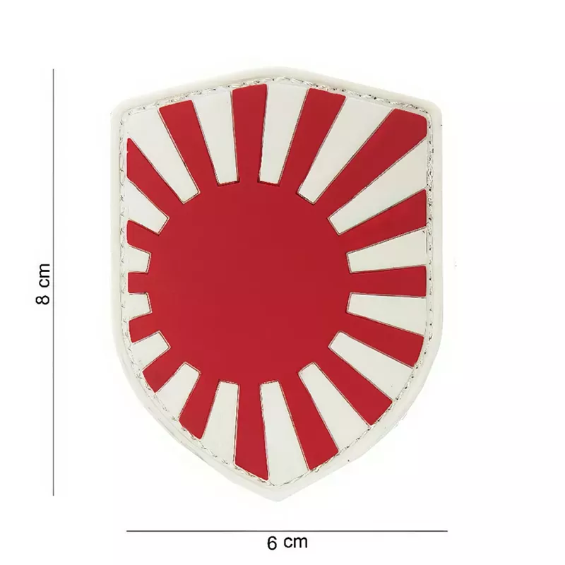 Patch Velcro PVC "Drapeau Japonais Kyokujitsuki - WWII"