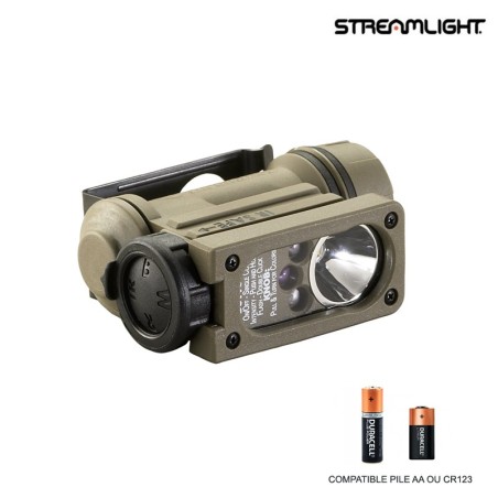 Lampe militaire SIDEWINDER II aviation Streamlight, (déstockage - fin de série)