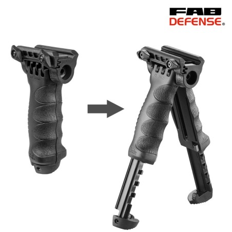 Poignée polyvalante bipied T-POD G2 , Fab Defense (compatible HK416)