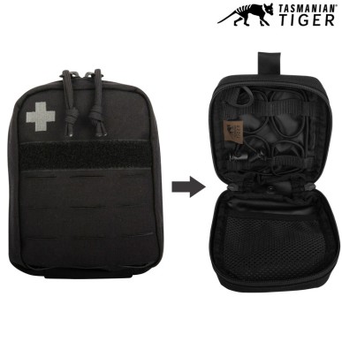 Pochette attaches MOLLE de premiers secours MEDIC- Tasmanian Tiger, cl : Noir