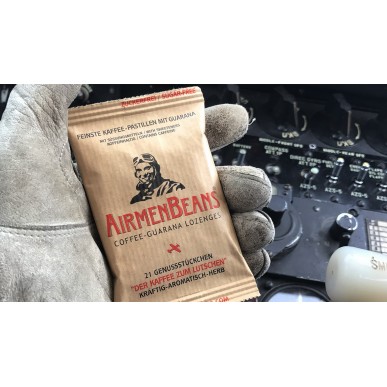 Pastilles énergisantes aviateurs AirmenBeans® guarana-café