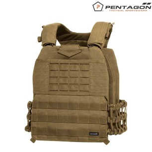 Gilet militaire Porte-Plaque Pentagon® - Milon MK2 Coyote