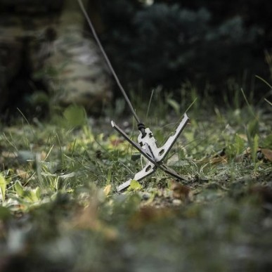 Grappin tactique et pliable, qualité militaire