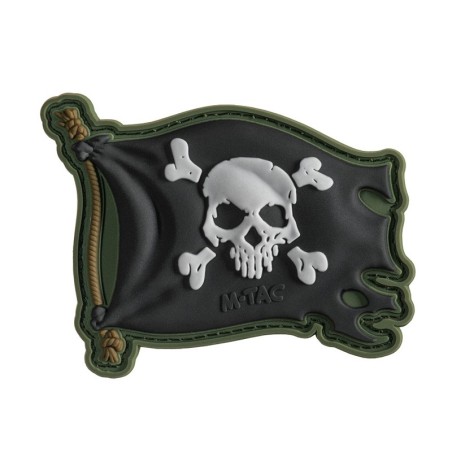 Patch 3D Velcro Drapeau Pirate