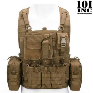 Gilet tactique chest Operator, avec poche, 101 Inc