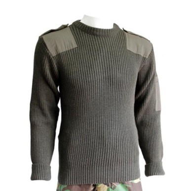 Pull Commando en laine, neuf, orig. armée portugaise, taille L-XL