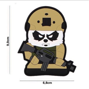 Patch / écusson "Panda warrior"