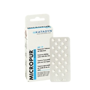 Katadyn Micropur classic pour désinfecter et conserver l'eau potable