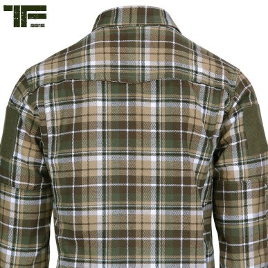 Chemise à carreaux Contractor, TF-2215